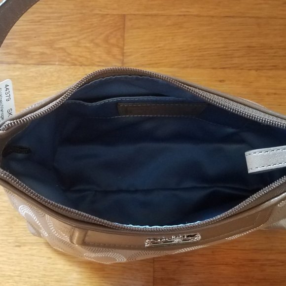 NWT COACH Madison Dotted Khaki Signature Mini Handbag-44379 - Picture 8 of 11